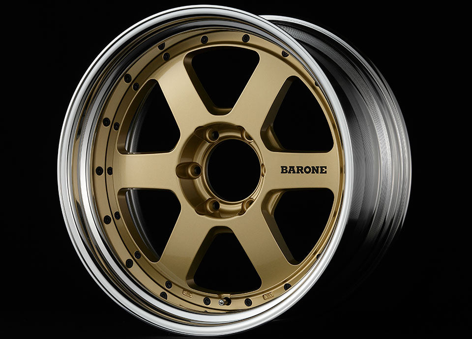 Fabulous Barone RS-6 2PIECE Step Rim Low Disk - BARONERS-62PIECESTEPRIMLOWDISK-206X1397-846TO13GDM-JP1