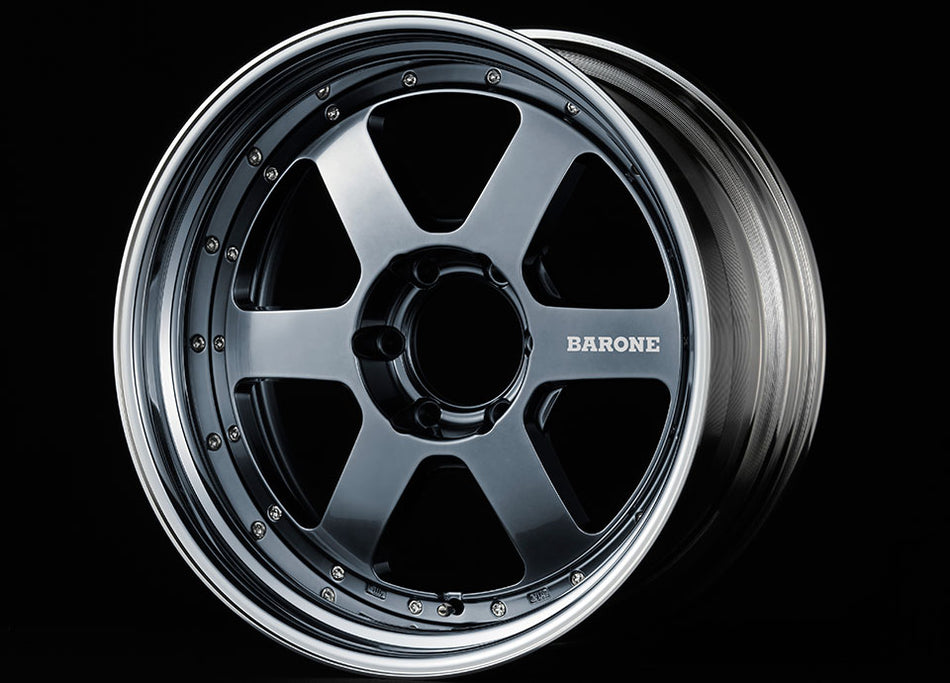 Fabulous Barone RS-6 2PIECE Reverse Rim Low Disk - BARONERS-62PIECEREVERSERIMLOWDISK-176X1397-8530TO9GBL-JP1