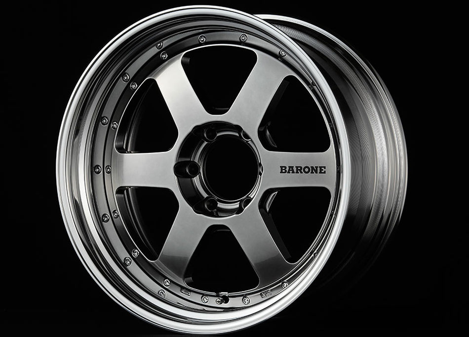 Fabulous Barone RS-6 2PIECE Reverse Rim Low Disk - BARONERS-62PIECEREVERSERIMLOWDISK-176X1397-750TO28HB-JP1