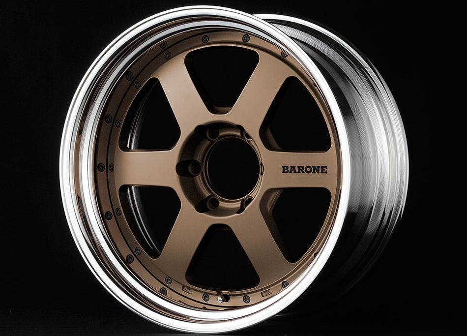 Fabulous Barone RS-6 2PIECE Step Rim Low Disk - BARONERS-62PIECESTEPRIMLOWDISK-186X1397-8550TO6MBZ-JP1
