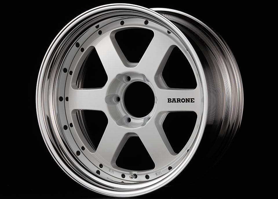 Fabulous Barone RS-6 2PIECE Step Rim Low Disk - BARONERS-62PIECESTEPRIMLOWDISK-186X1397-8550TO6AWP-JP1