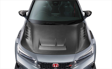 Mugen - GroupB Carbon aero bonnet - Honda - Civic Type R FL5 - 60100-XNRC-K0S0 - Rzcrew Garage