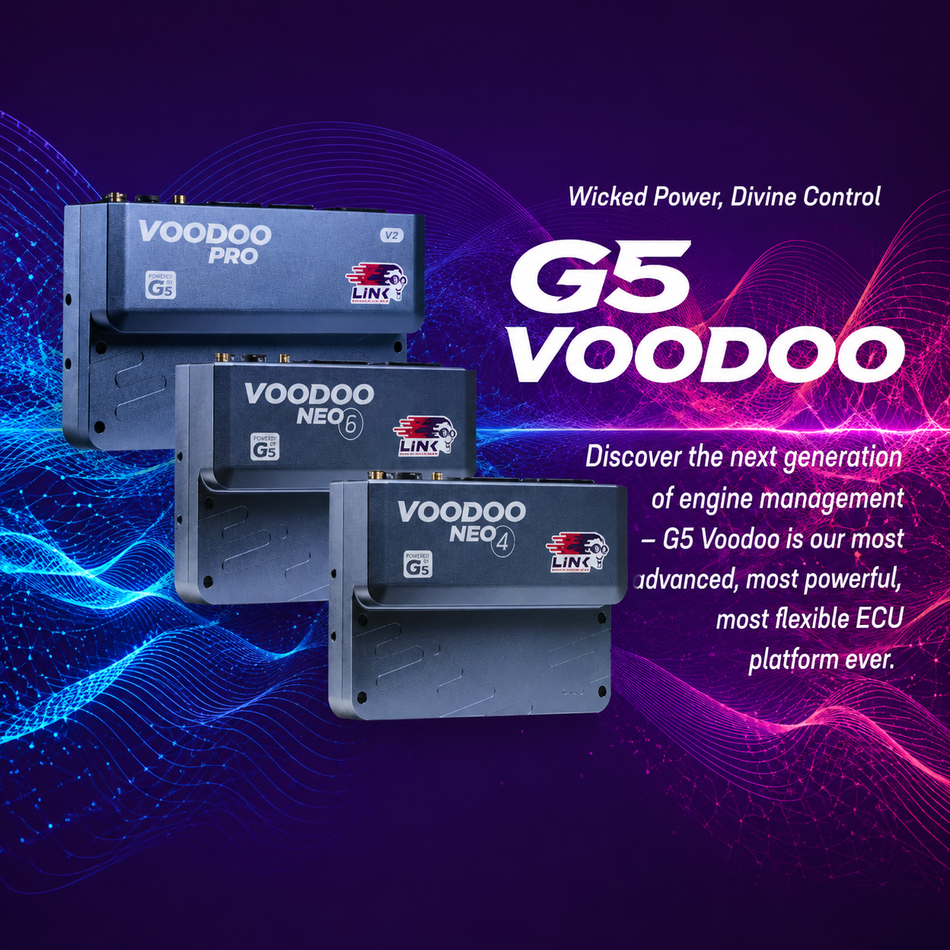 Link Engine Management - G5 Voodoo Neo 4 + DI Driver - Standalone ECU - G5NEO41DI