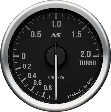 Defi Advance RS II 60mm Boost Gauge 2 Bar - Black Dial Green Illumination-DF21201 - RZCrewGarage