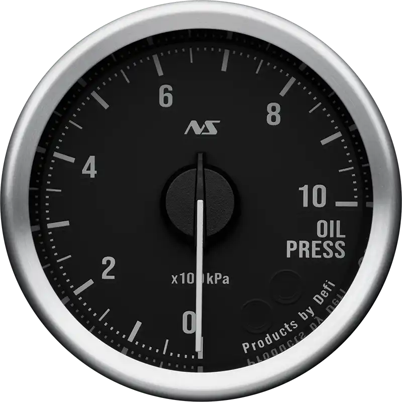 Defi Advance RS II 52mm Oil Pressure Gauge 10 Bar - Black Dial Green Illumination-DF20701 - RZCrewGarage