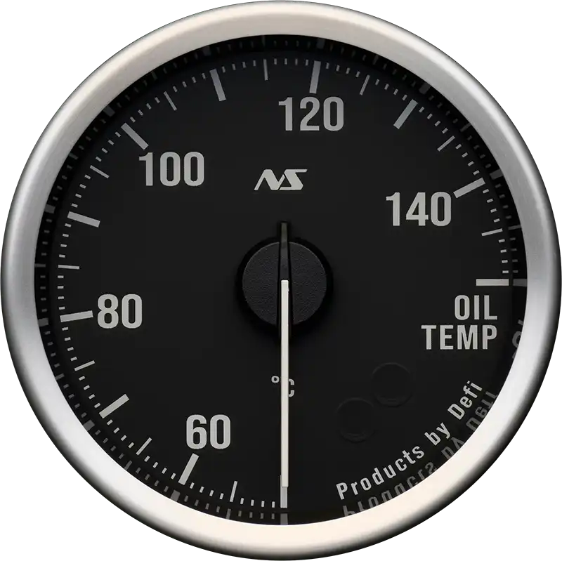 Defi Advance RS II 52mm Oil Temperature Gauge 50-150C - Black Dial White Illumination-DF20902 - RZCrewGarage