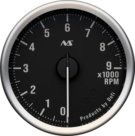 Defi Advance RS II 60mm RPM Gauge 9000 Rpm - Black Dial White Illumination-DF21902 - RZCrewGarage