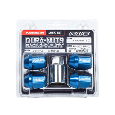 Rays - Duralumin 4 Pieces lock set L37 - Straight - M12x1.25 - RZCrewGarage