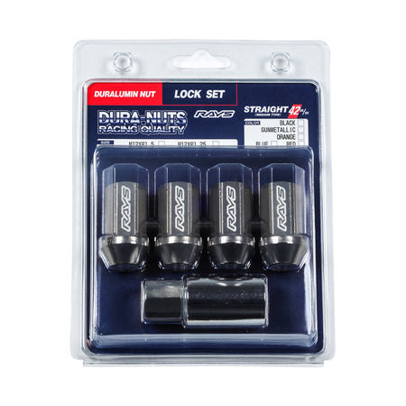 Rays - Duralumin 4 Pieces lock set L42 - Straight - M14x1.5 - RZCrewGarage