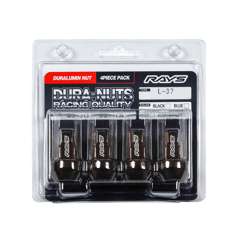 Rays - Duralumin 4 Pieces nut set L37 - Straight - M12x1.25 - RZCrewGarage