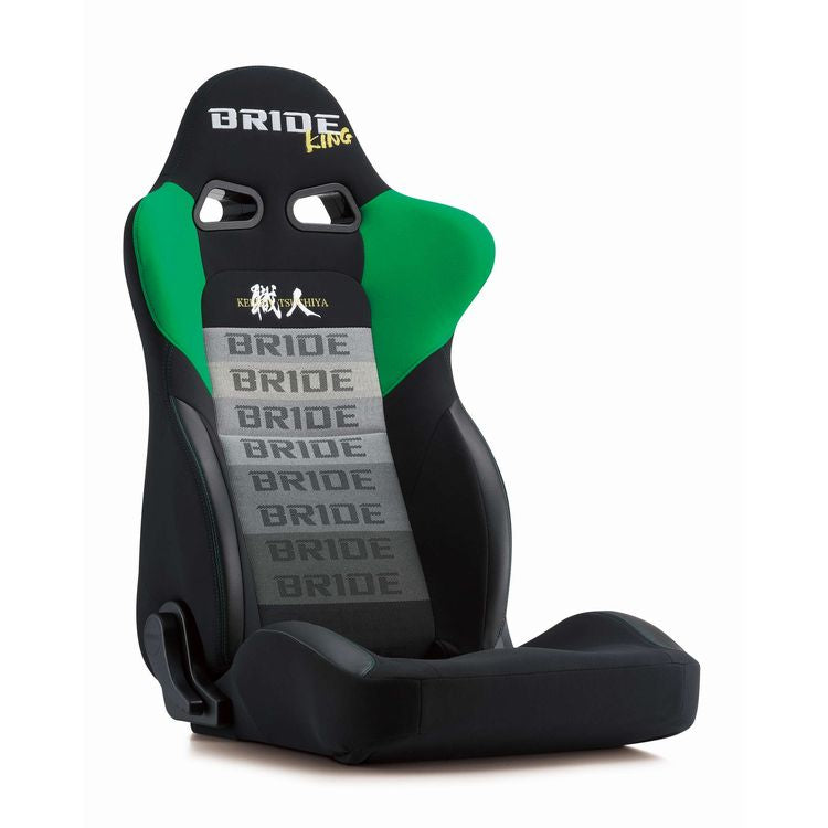 Bride Euroster II Keiichi Tsuchiya Special Edition Model Reclinable Seat - FRP - Green-E32DSN - Rzcrewgarage