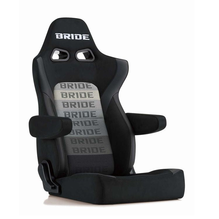 Bride Ergoster Reclinable Seat - FRP - Grey Graduation-E64GSN - Rzcrewgarage