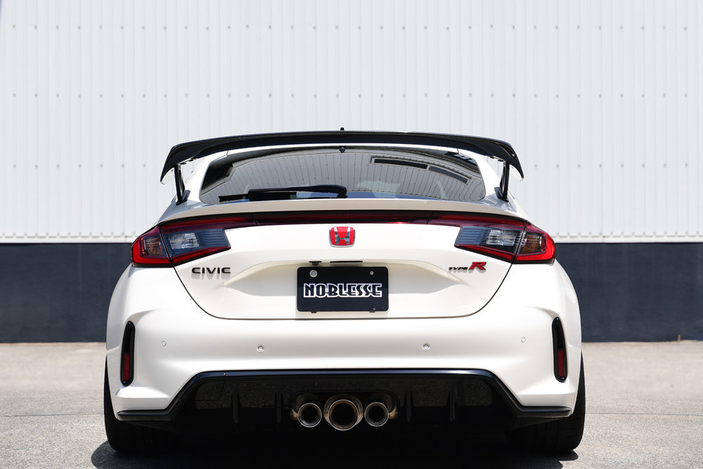 Noblesse - Rear Spoiler Wing Carbon Fiber - Honda - Civic Type R FL5 ...