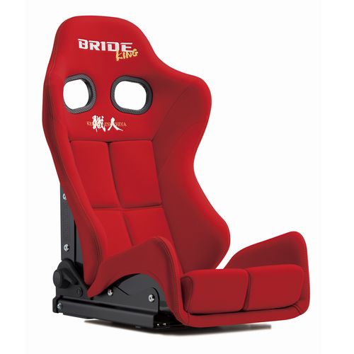 Bride Gias III Keiichi Tsuchiya Special Edition Model Reclinable Seat - Frp - Red-G61RSF - Rzcrewgarage