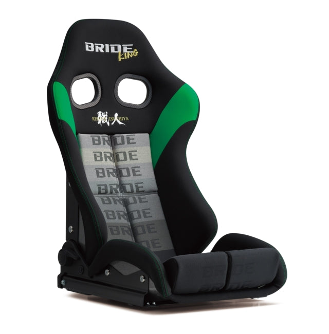 Bride Stradia III Keiichi Tsuchiya Special Edition Model Reclinable Seat - Carbon - Green-G71DSC - Rzcrewgarage