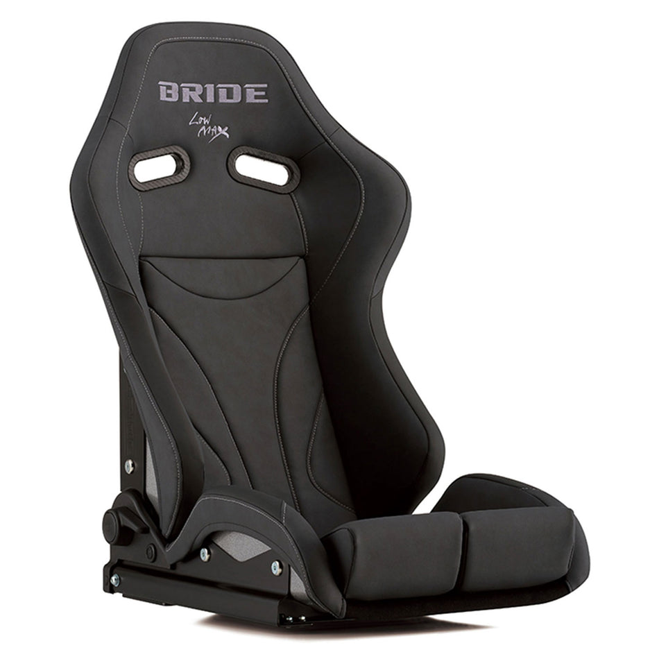 Bride Stradia III Nugrain Reclinable Seat - Carbon - Charcoal Gray-G71NR2 - Rzcrewgarage
