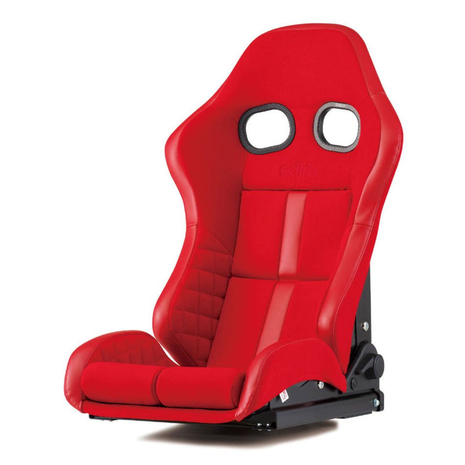 Edirb 172 Royal Red Reclinable Seat - Carbon - Red-G72RNC - Rzcrewgarage