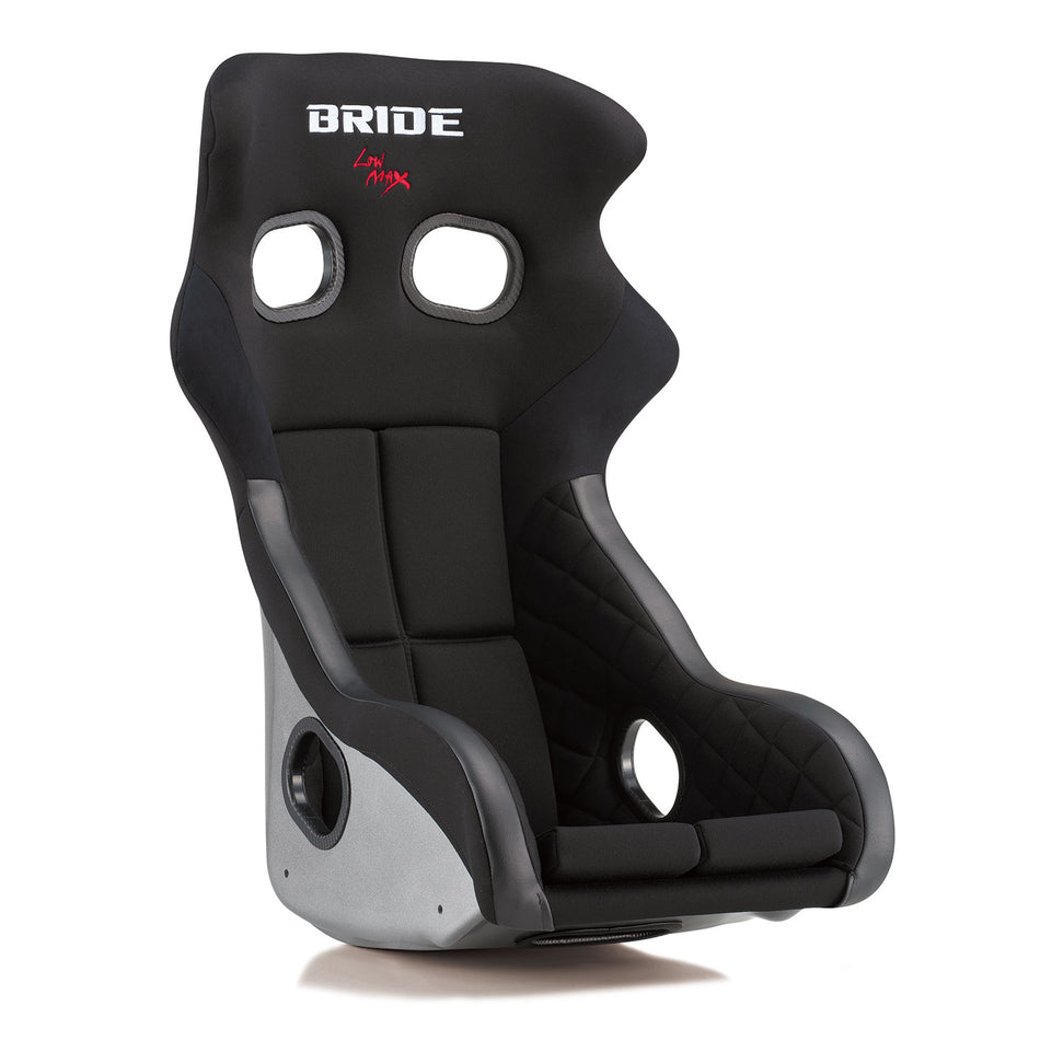 Bride Xero CS PLUS Fixed Bucket Seat - Frp - Black-H02AAF - Rzcrewgarage