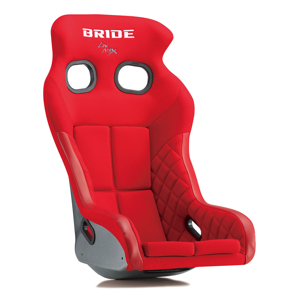 Bride Xero VS PLUS Fixed Bucket Seat - Frp - Red-H03BBF - Rzcrewgarage