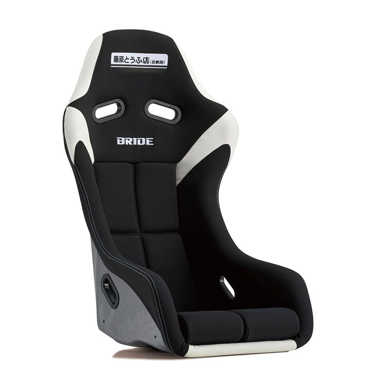 Bride Zeta IV Classic × Fujiwara Tofu Shop Ver. Fixed Bucket Seat - Frp - Black-HA1ID1 - Rzcrewgarage