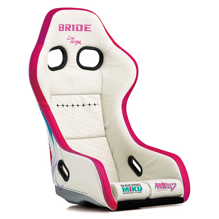 Bride Zeta IV Racing Miku 2024 Version Fixed Bucket Seat - Frp - White-HA1RM3 - Rzcrewgarage