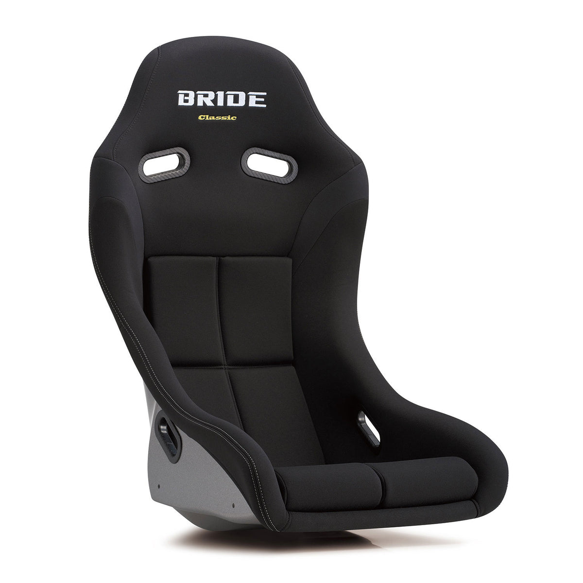 Bride Zieg IV wide Classic Fixed Bucket Seat - Frp - Black-HC1CL1 - Rzcrewgarage