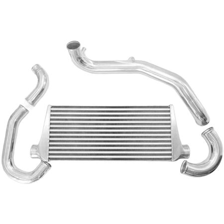 HPI Intercooler Kit Spec-S (Black silicone, with hose bands) - Mitsubishi - Lancer Evolution IV CN9A Evo 4
