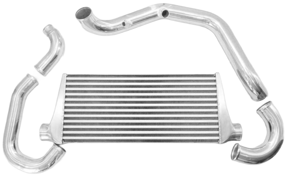 HPI Intercooler Kit Spec-S (Black silicone, with hose bands) - Mitsubishi - Lancer Evolution VIII CT9A Evo 8