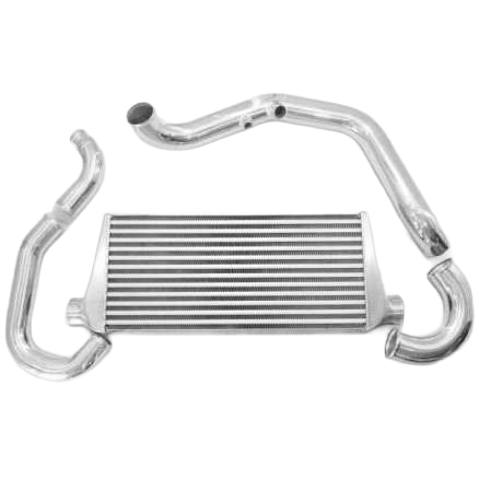 HPI Intercooler Kit Spec-R (Black silicone, with hose bands) - Mitsubishi - Lancer Evolution IX CT9A Evo 9