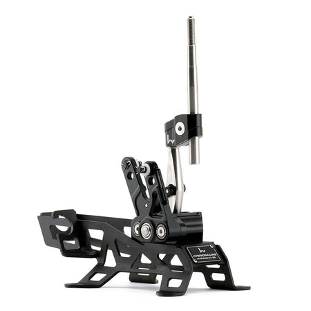 Hybrid Racing - Adjustable Racing Short Shifter Assembly (Black) - Honda - DC5R - HYB-SAS-01-22 - Rzcrewgarage