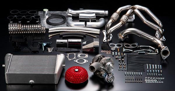 HKS GTIII-RS Bolt-on Turbo kit with CAT less extension - Toyota - 86 ZN6