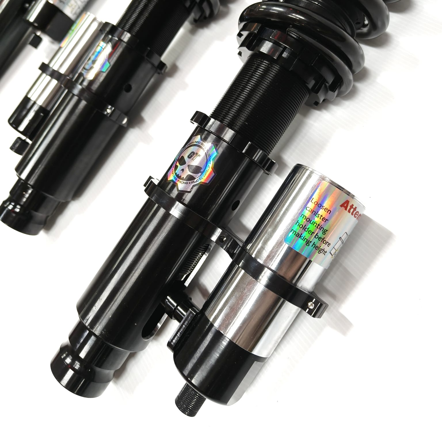 Rzcrew Racing GoRace N2 2-Way Coilovers (JDM Front Knuckle insertion 52mm) for Honda Civic Sedan FC - RZCrewGarage
