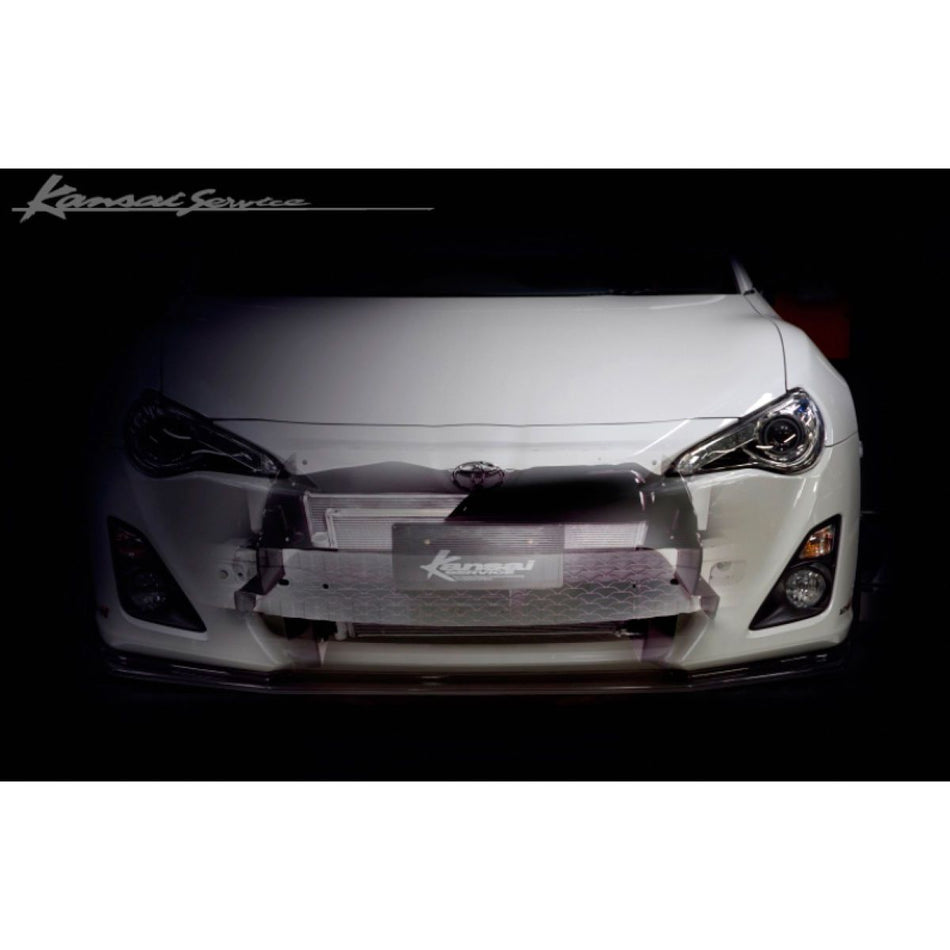 Kansai Service - Carbon Air Duct and Cooling Panel  - Subaru - BRZ ZC6 APPLIED A to E - Minor Modification Required 
