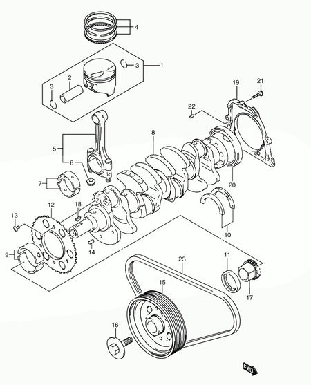 OEM Suzuki - 12340-58BA0-0A0