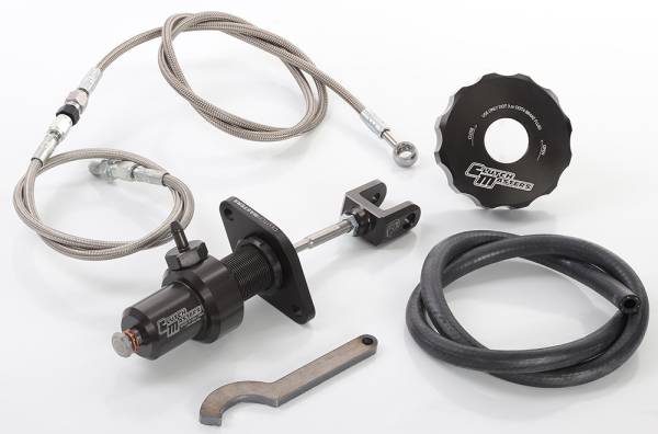 Clutch Master - 17-21 Honda Civic FK8 Type R 2.0L Turbo .75in Bore Master Cylinder Upgrade Kit - Black