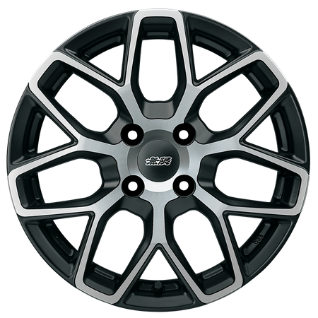 Mugen MDY - 15x5J - 4x100 - ET: 45 (Flat Black Mirror Face) 42700-XNH-550U-45