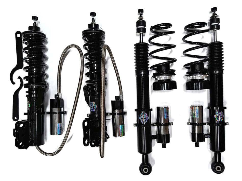 Rzcrew Racing GoRace N2 2-Way Coilovers for Honda Fit-Jazz GK3/GK5/GP5