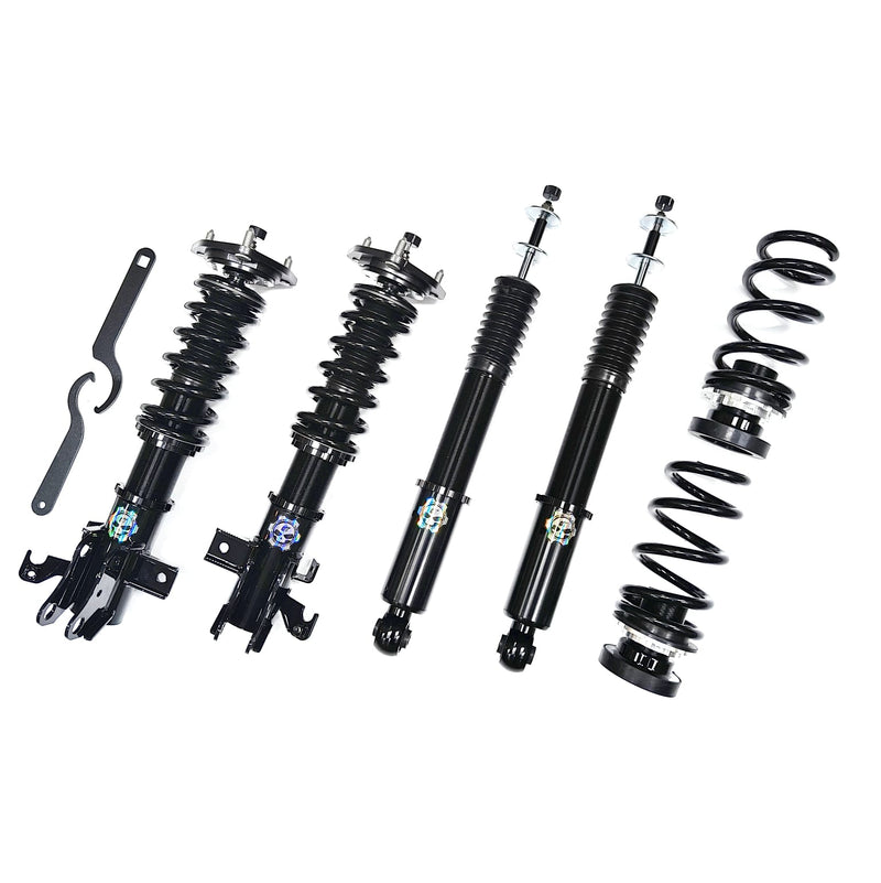 Rzcrew Racing - GoTrack "GT" Monotube Pillow ball mount Coilover Kit - Honda Civic Type R Euro FN2R