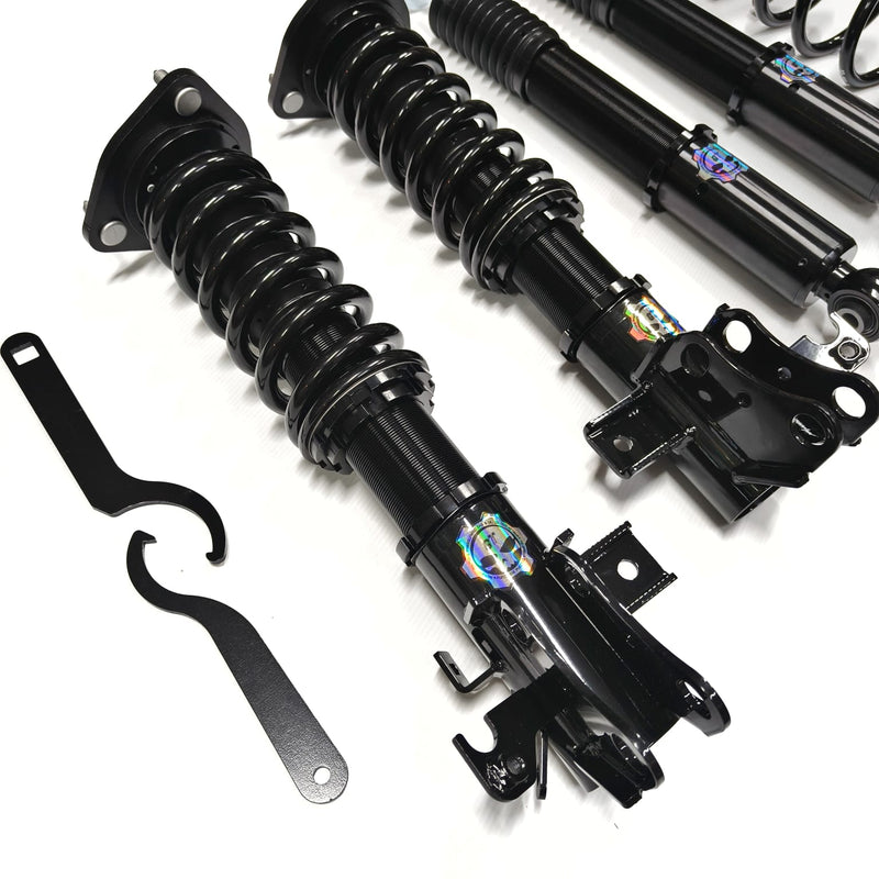 Rzcrew Racing - GoTrack "GT" Monotube Pillow ball mount Coilover Kit - Honda Civic Type R Euro FN2R