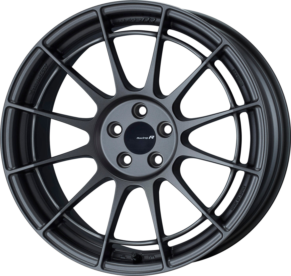 Enkei Japan NT03RR type SS - 18x9.5J - 5x100 - ET: 52 (Matte Dark Gunmetallic) - JDM-NT03SS-895-5100-52MDG