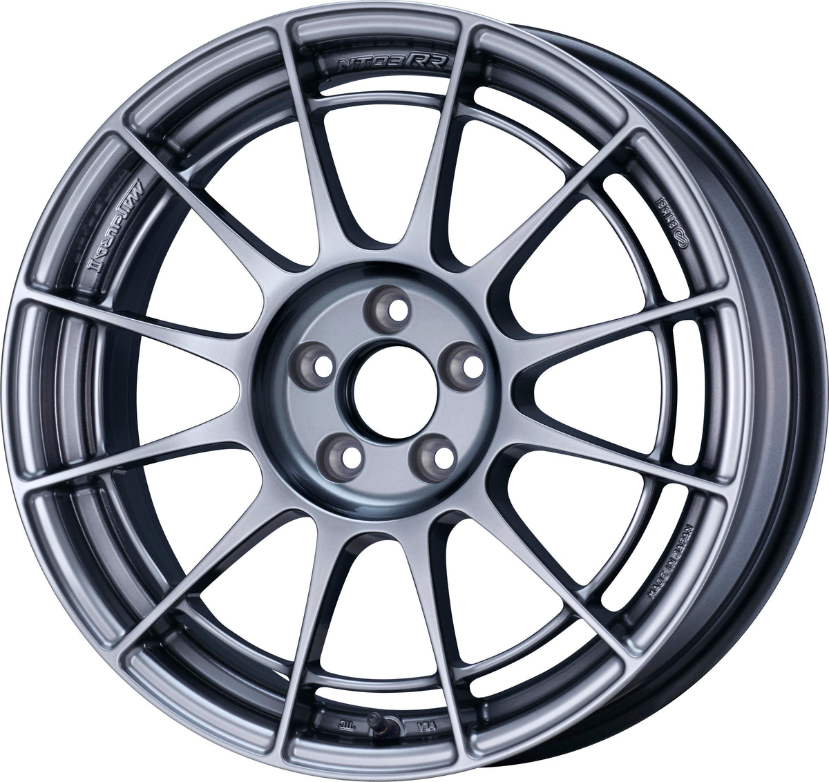 Enkei Japan NT03RR For GR86 BRZ Cup - 17x7.5J - 5x100 - ET: 44 (Hyper Silver) - JDM-NT03GR-775-5100-44HS