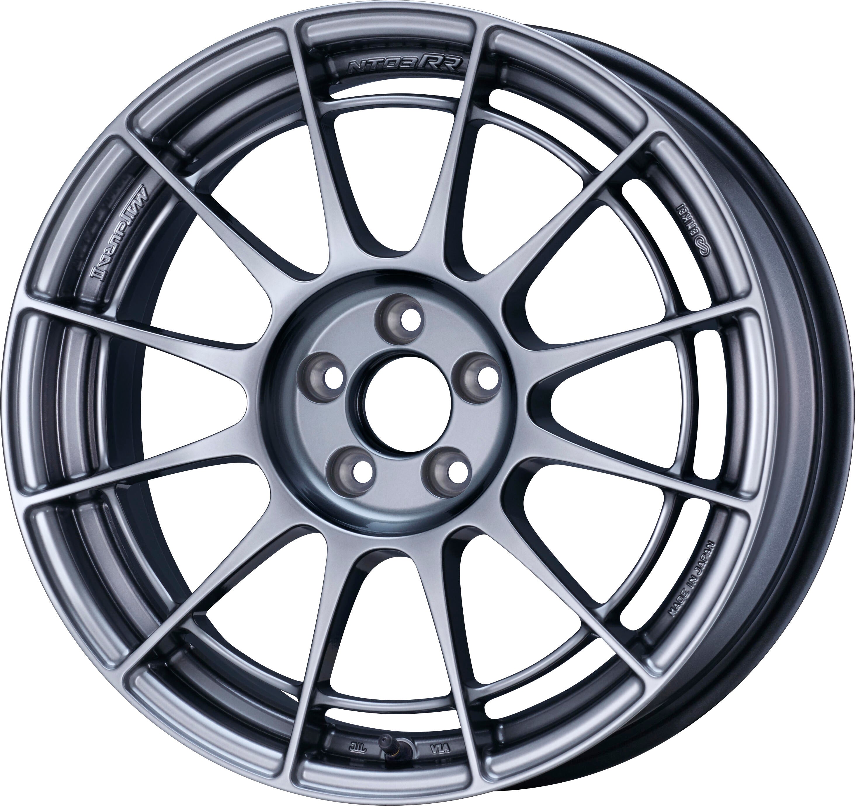 Enkei Japan NT03RR For GR86 BRZ Cup - 17x7.5J - 5x100 - ET: 44 (Hyper Silver) - JDM-NT03GR-775-5100-44HS