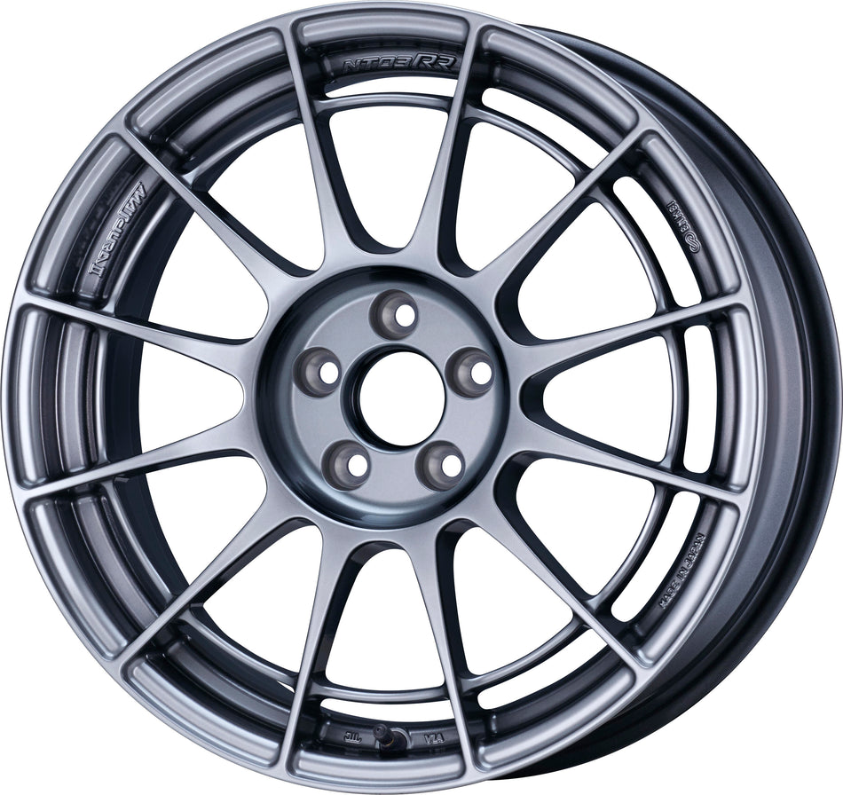 Enkei Japan NT03RR For GR86 BRZ Cup - 17x7.5J - 5x100 - ET: 44 (Hyper Silver) - JDM-NT03GR-775-5100-44HS