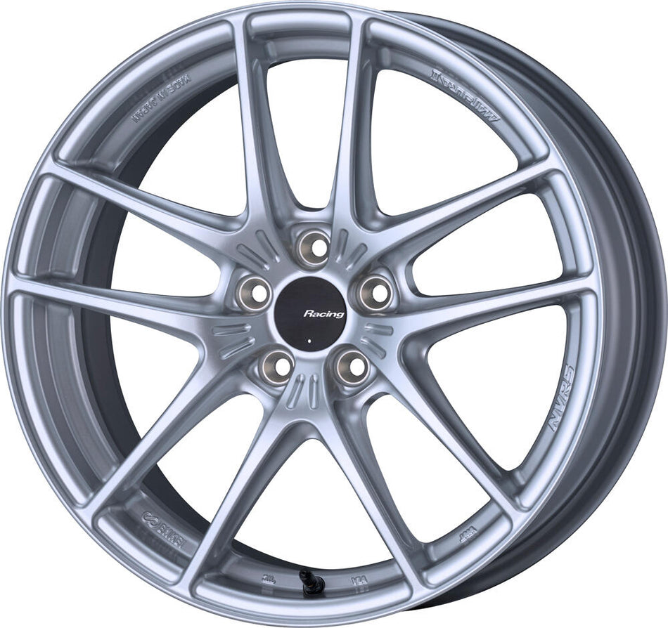 Enkei Japan NVR5 For GR86 BRZ Cup - 17x7.5J - 5x100 - ET: 44 (Spear Silver) - JDM-NVR5GR-775-5100-44SPS