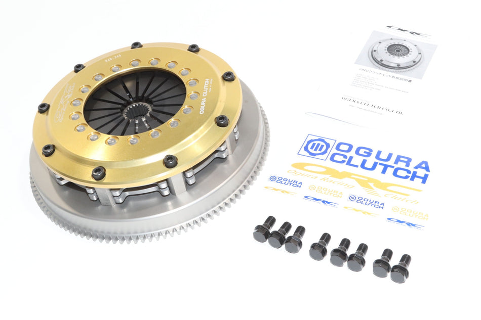 Ogura Clutch - 559D Metal SE Twin Disc Clutch - Toyota - Mark II JZX110 - ORC-559D-02T - Rzcrewgarage