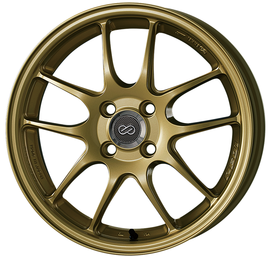 Enkei Japan PF01 - 16x6.5J - 4x100 - ET: 42 (Gold) - JDM-PF01-665-4100-42G