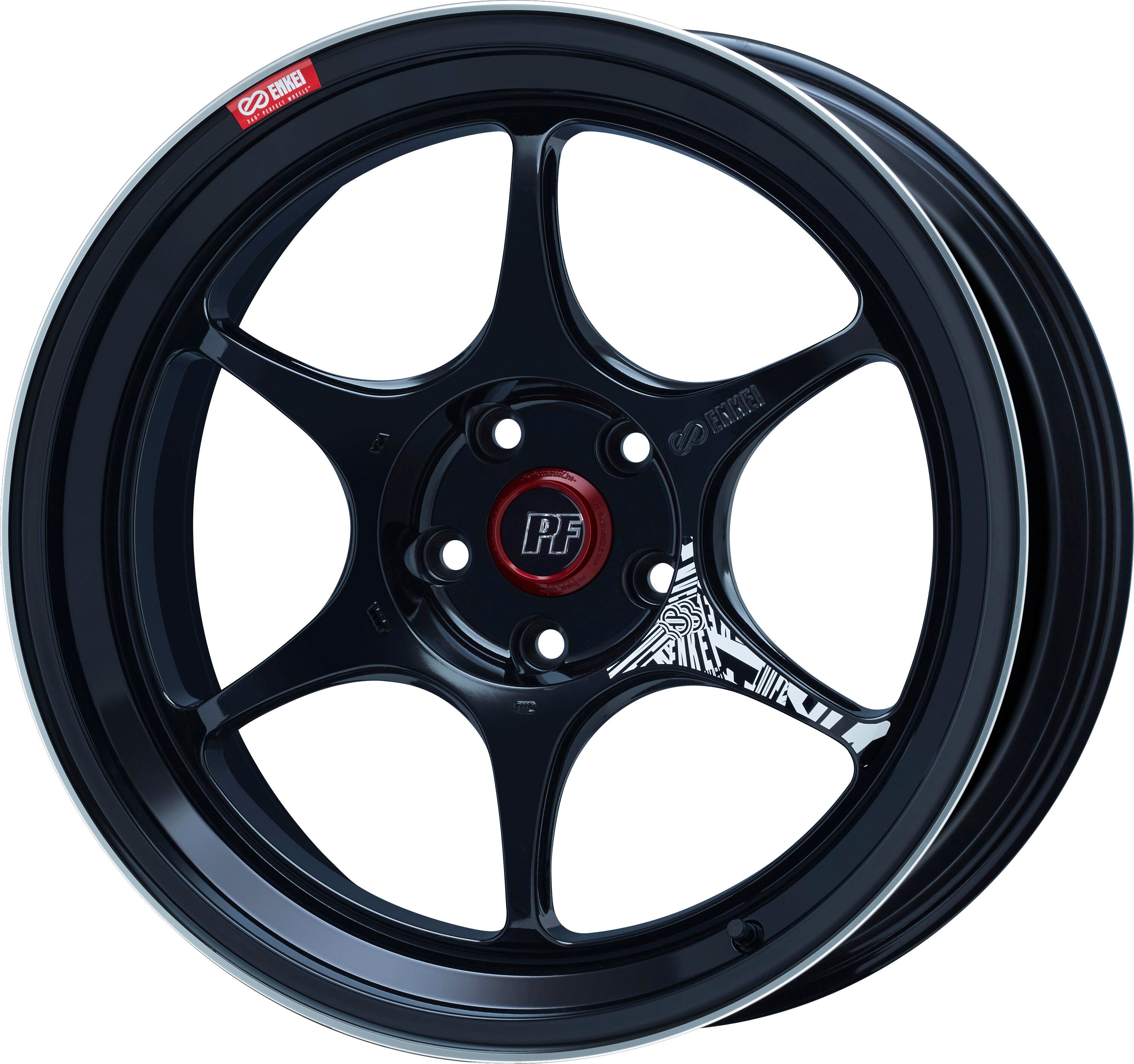 Enkei Japan PF06 - 19x9J - 5x112 - ET: 27 (Machining Black) - JDM-PF06-99-5112-27M/BK