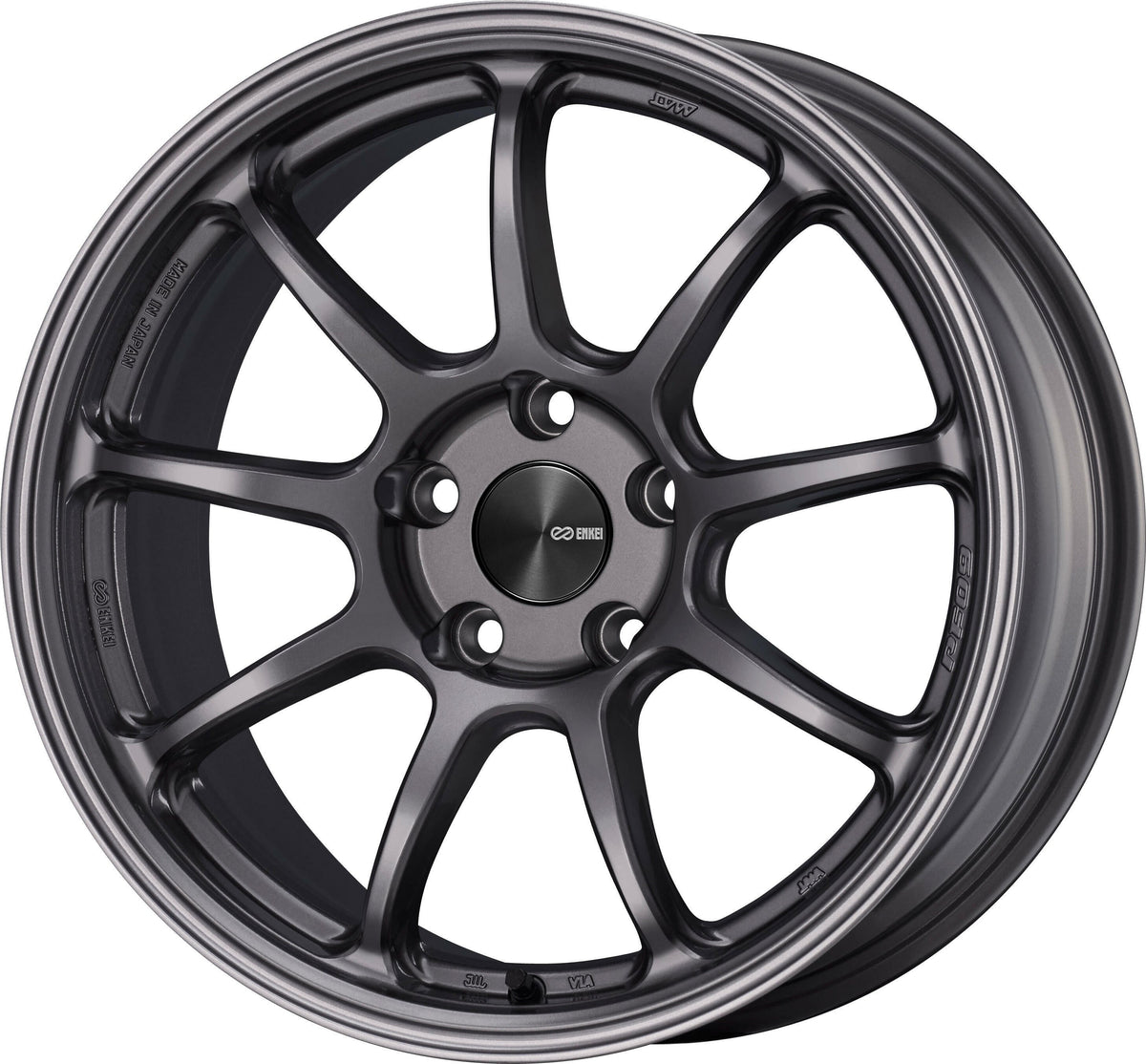 Enkei Japan PF09 - 17x8J - 5x114.3 - ET: 33 (Dark Silver) - JDM-492-78-6533DS