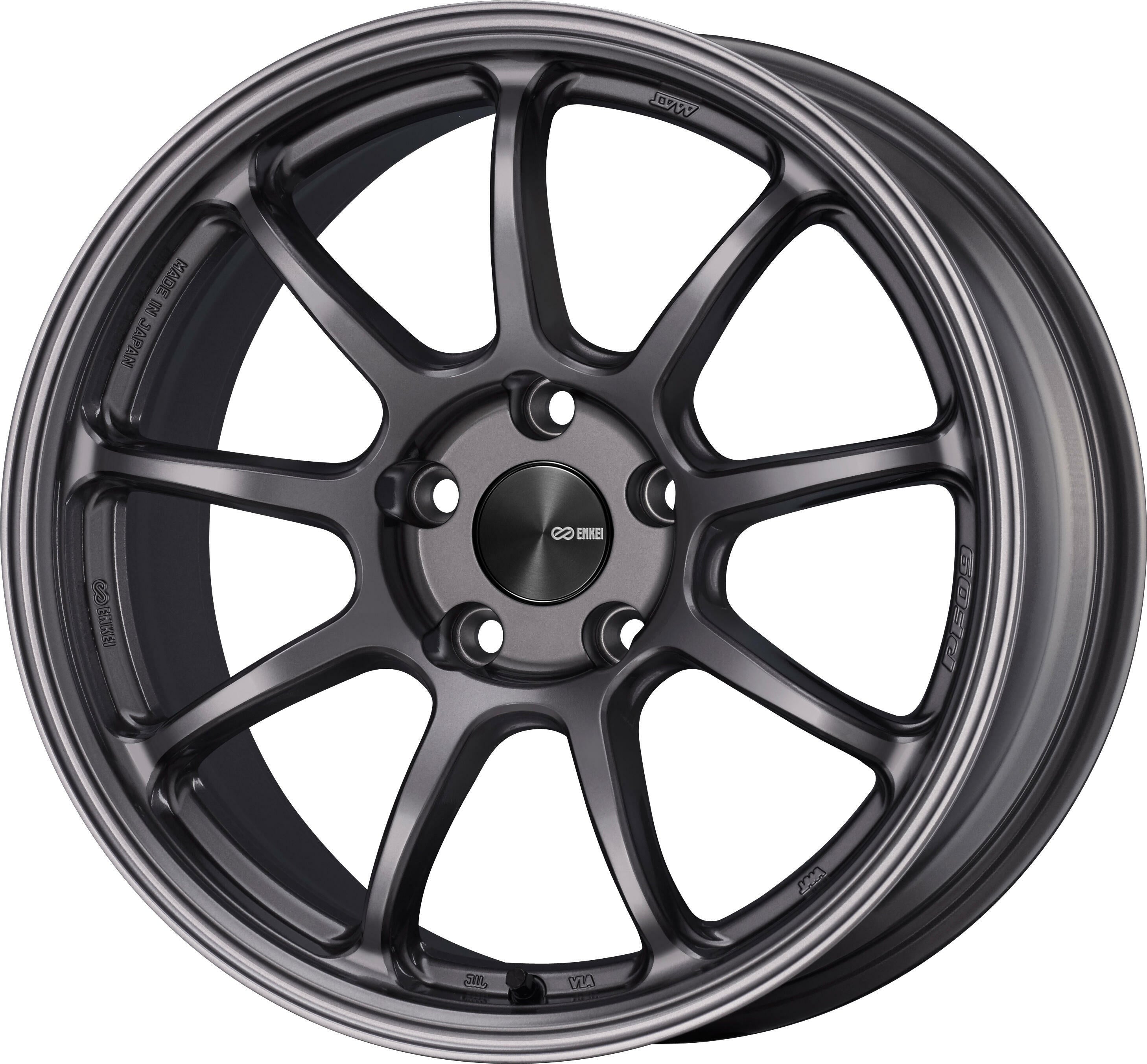 Enkei Japan PF09 - 17x9J - 5x114.3 - ET: 45 (Dark Silver) - JDM-PF09-79-51143-45DS