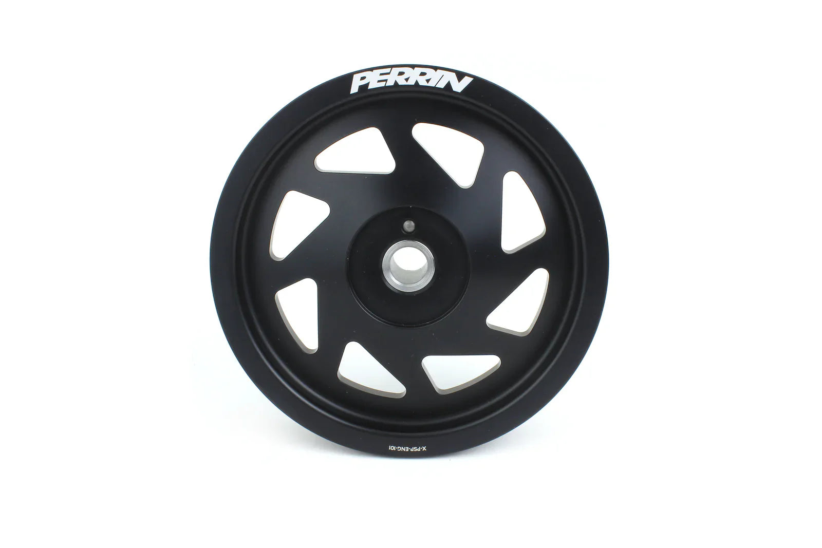  PERRIN 22-26 Subaru WRX/BRZ & Toyota GR86 / 20-25 FXT/OBXT Lightweight Crank Pulley - Black - PSP-ENG-106BK - PSP-ENG-106BK